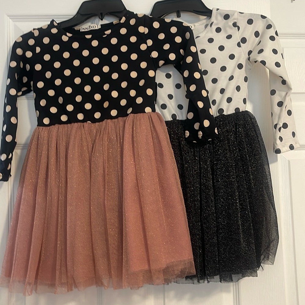 5-6 girls party dress, both for $20